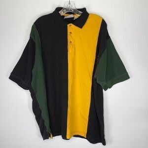 LOGO 7 Game Day Vintage Green Bay Packer Polo Shirt 3X